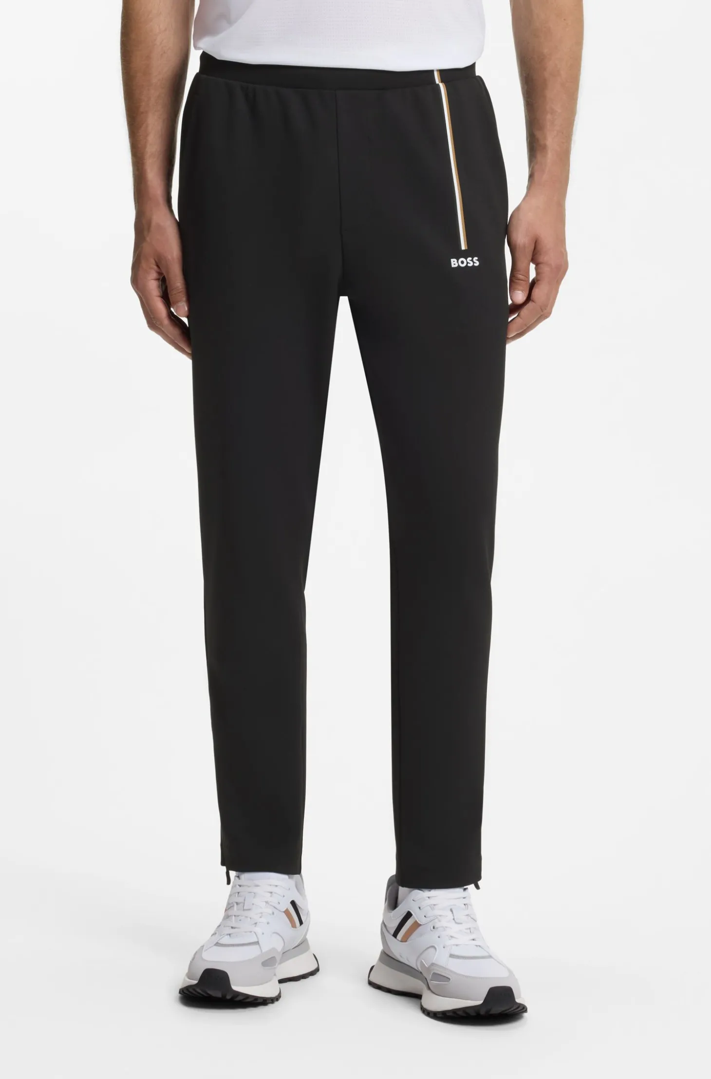 Active Jogginghose aus thermoregulierendem Stretch-Gabardine