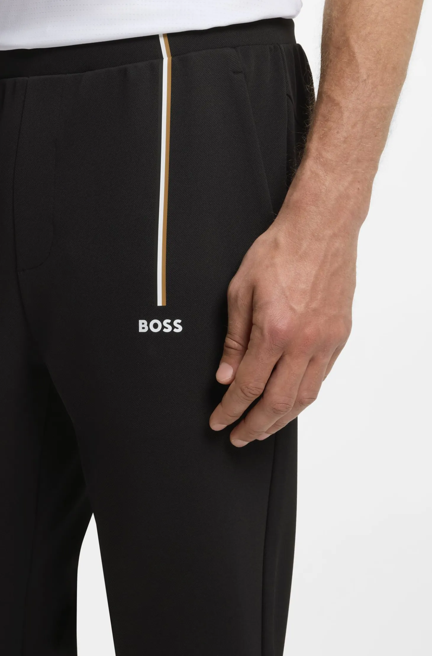 Active Jogginghose aus thermoregulierendem Stretch-Gabardine