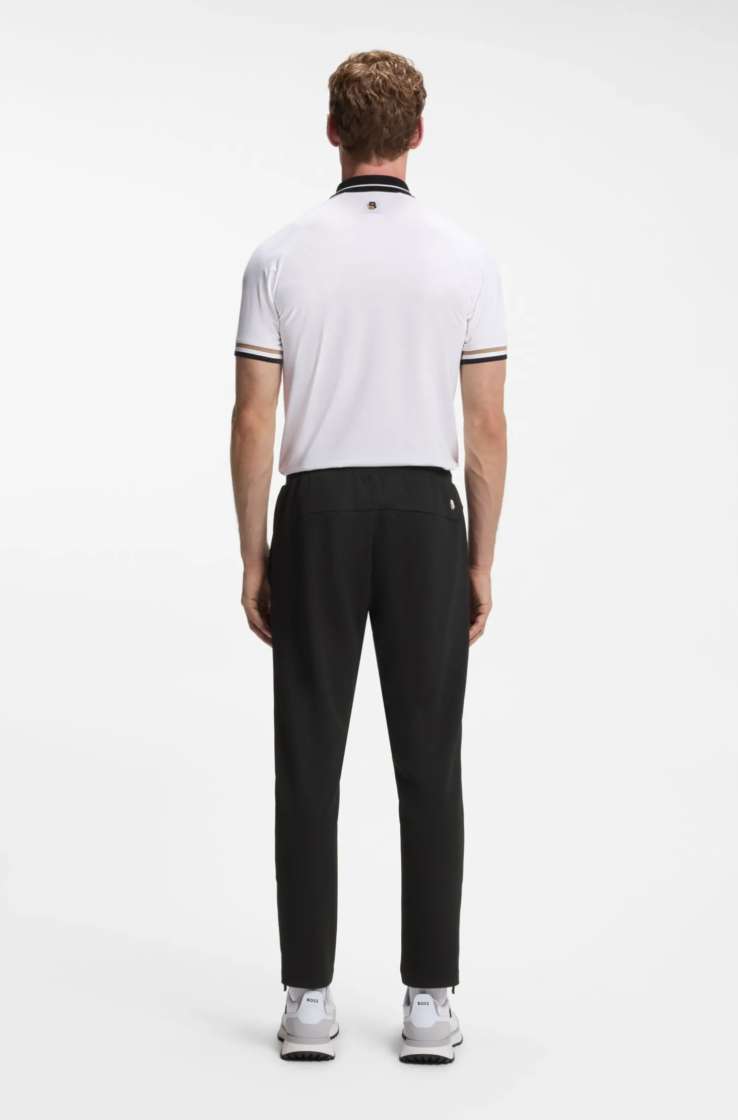 Active Jogginghose aus thermoregulierendem Stretch-Gabardine