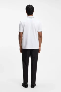 Active Paddy Regular-Fit Poloshirt aus schnell trocknendem Stretch-Piqué