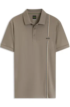 Active schnell trocknendes Poloshirt mit Signature-Streifen