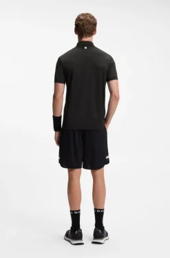 Active schnell trocknendes Poloshirt mit Signature-Streifen