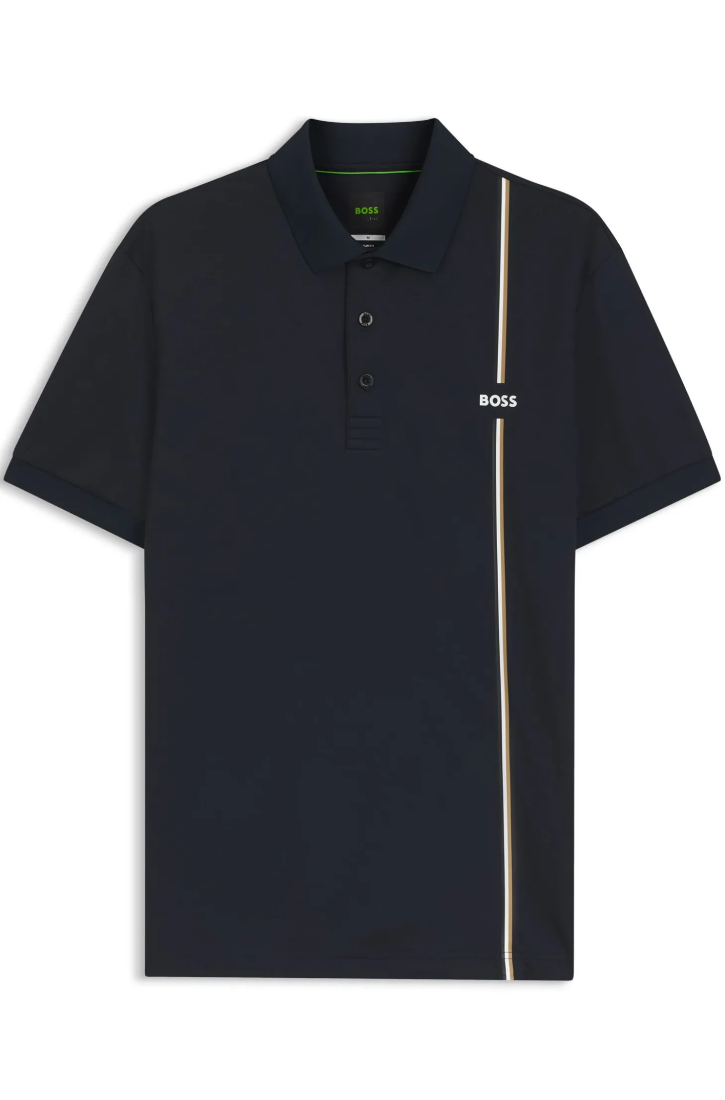 Active schnell trocknendes Poloshirt mit Signature-Streifen