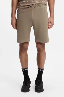 Active Shorts aus schnell trocknendem Gewebe mit reflektierendem Logo
