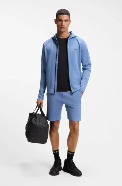 Active Shorts aus schnell trocknendem Gewebe mit reflektierendem Logo