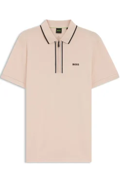 Active Slim-Fit Poloshirt aus feuchtigkeitsregulierender Stretch-Baumwolle