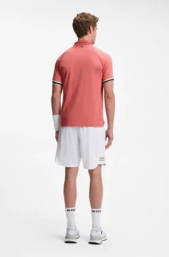 Active Slim-Fit Poloshirt mit Logo-Details