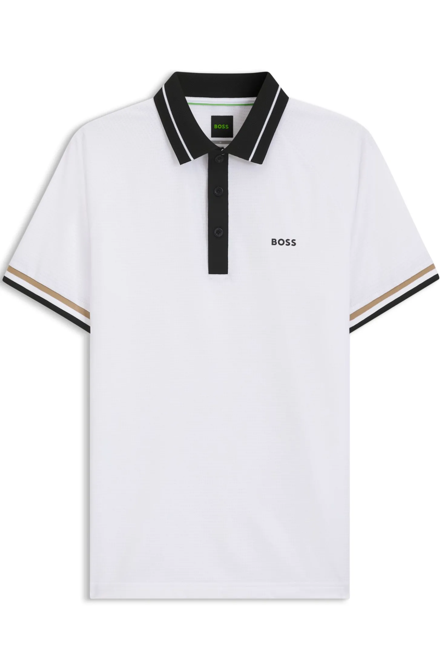 Active Slim-Fit Poloshirt mit Logo-Details