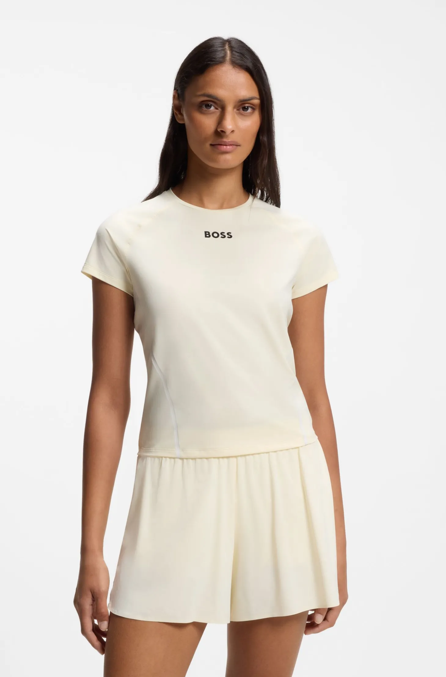 Active Slim-Fit T-Shirt mit feuchtigkeitsableitenden Eigenschaften