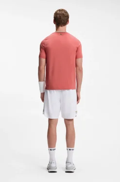 Active Slim-Fit T-Shirt mit Signature-Streifen am Kragen