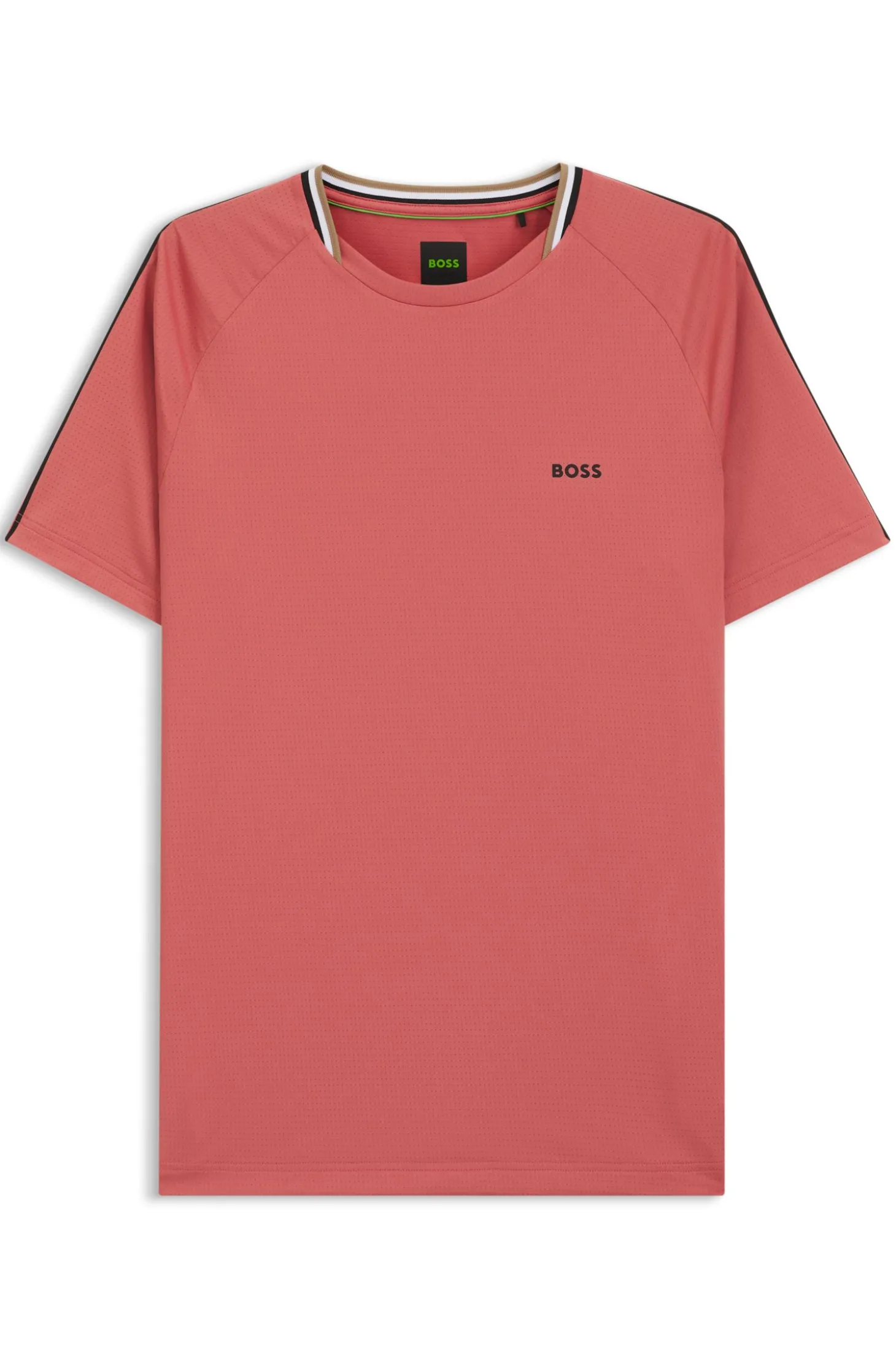 Active Slim-Fit T-Shirt mit Signature-Streifen am Kragen