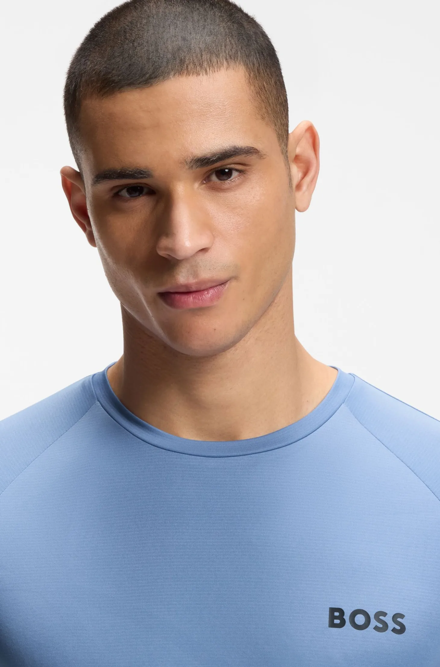 Active Slim-Fit T-Shirt mit Tennisball-Prägung
