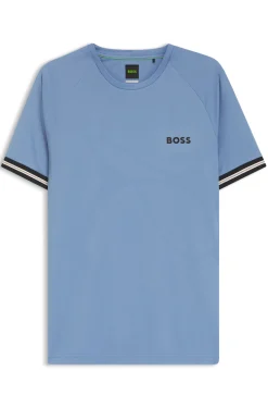 Active Slim-Fit T-Shirt mit Tennisball-Prägung