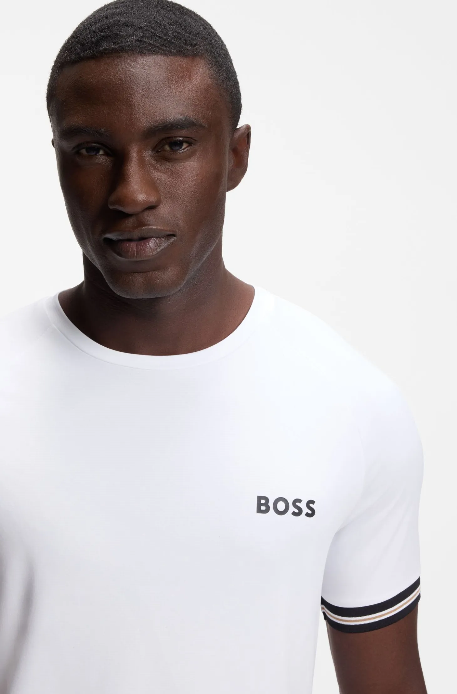 Active Slim-Fit T-Shirt mit Tennisball-Prägung