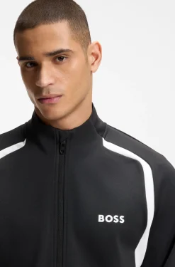 Active Sweatjacke mit Reißverschluss und temperaturausgleichender Performance