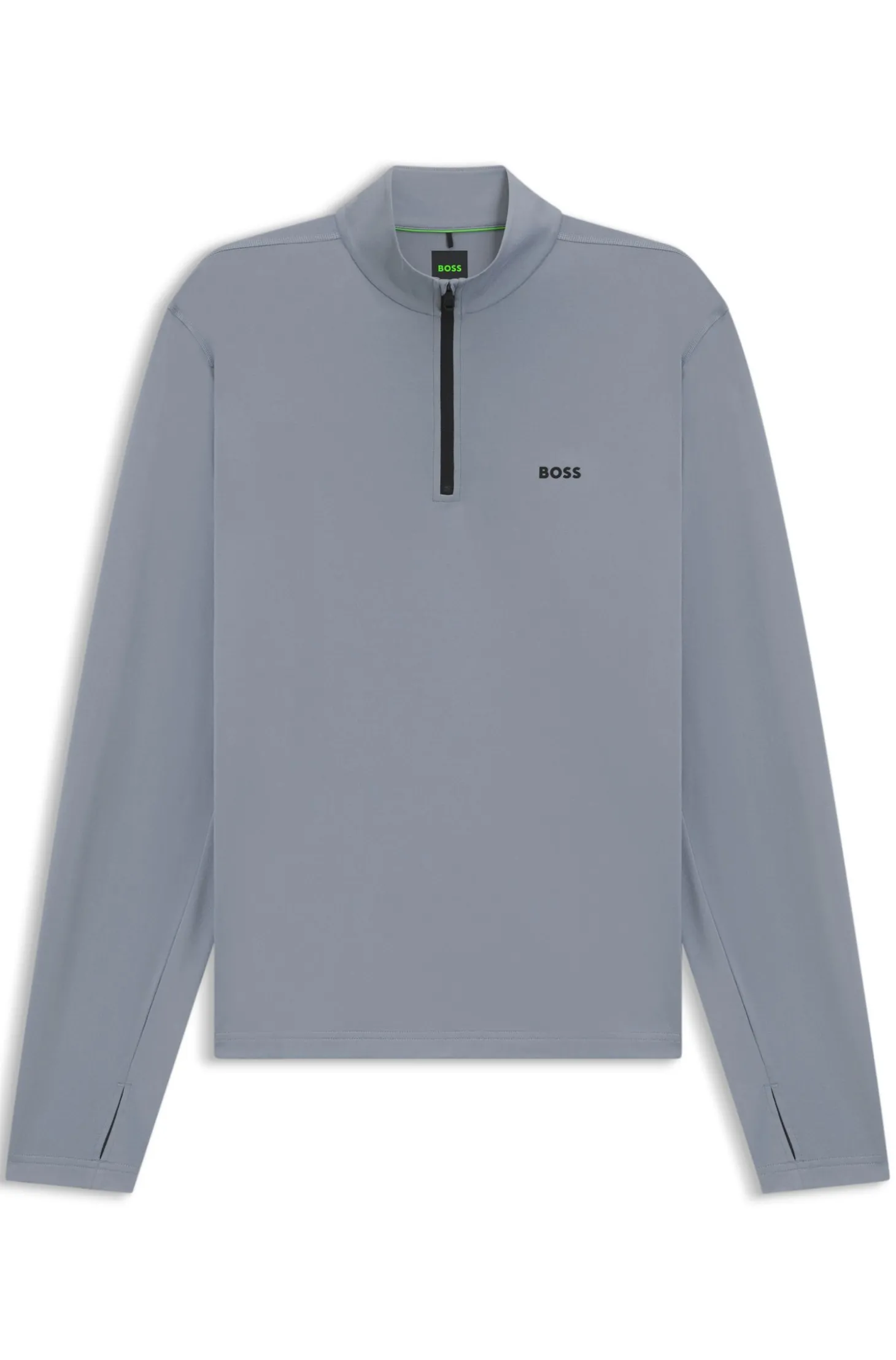 Active Sweatshirt mit kurzem Reißverschluss und Moisture Management