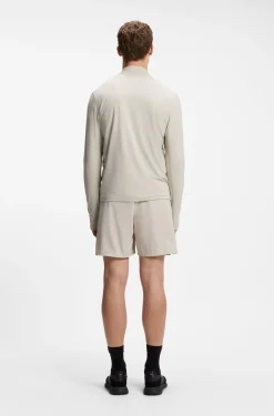 Active Sweatshirt mit kurzem Reißverschluss und Moisture Management