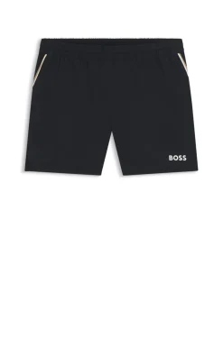 Active Tennis-Shorts aus schnell trocknendem Stretch-Gewebe