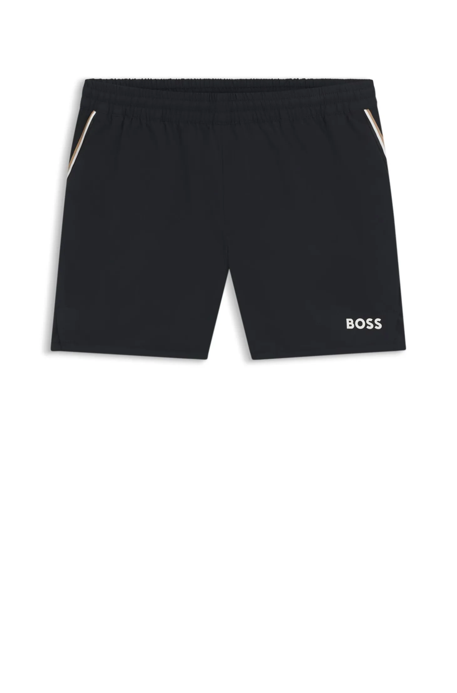 Active Tennis-Shorts aus schnell trocknendem Stretch-Gewebe