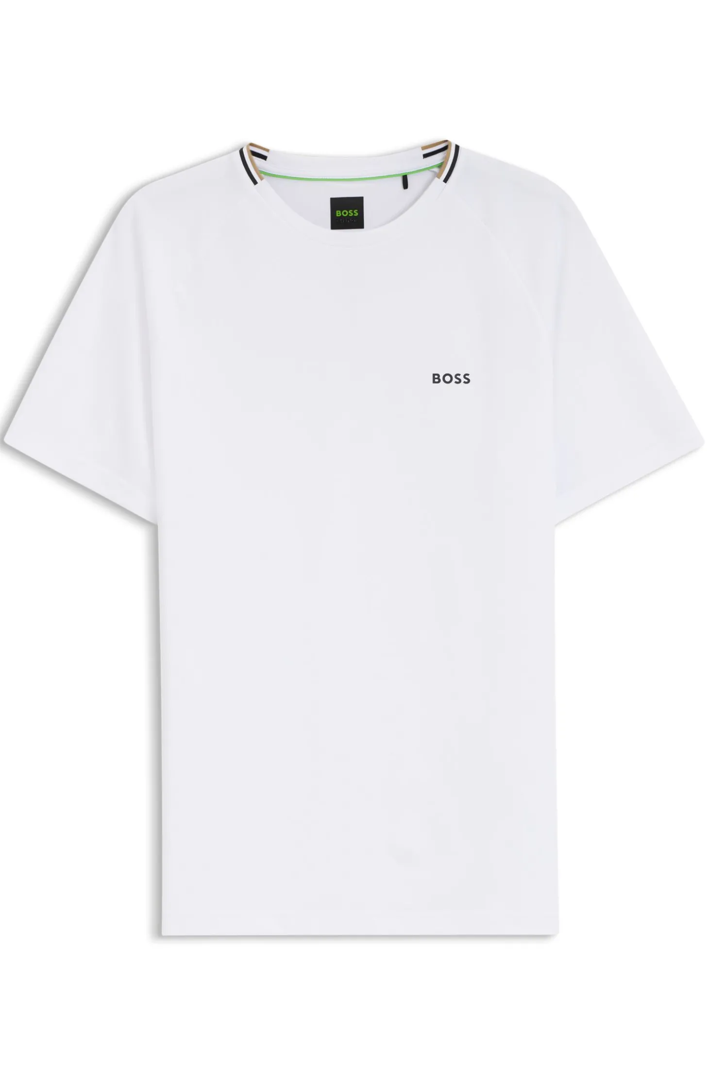 Active T-Shirt aus feuchtigkeitsableitendem Gewebe mit Tennisball-Prägung