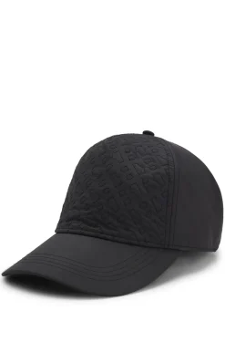 Angeraute Cap mit gesteppten Double-B-Monogrammen