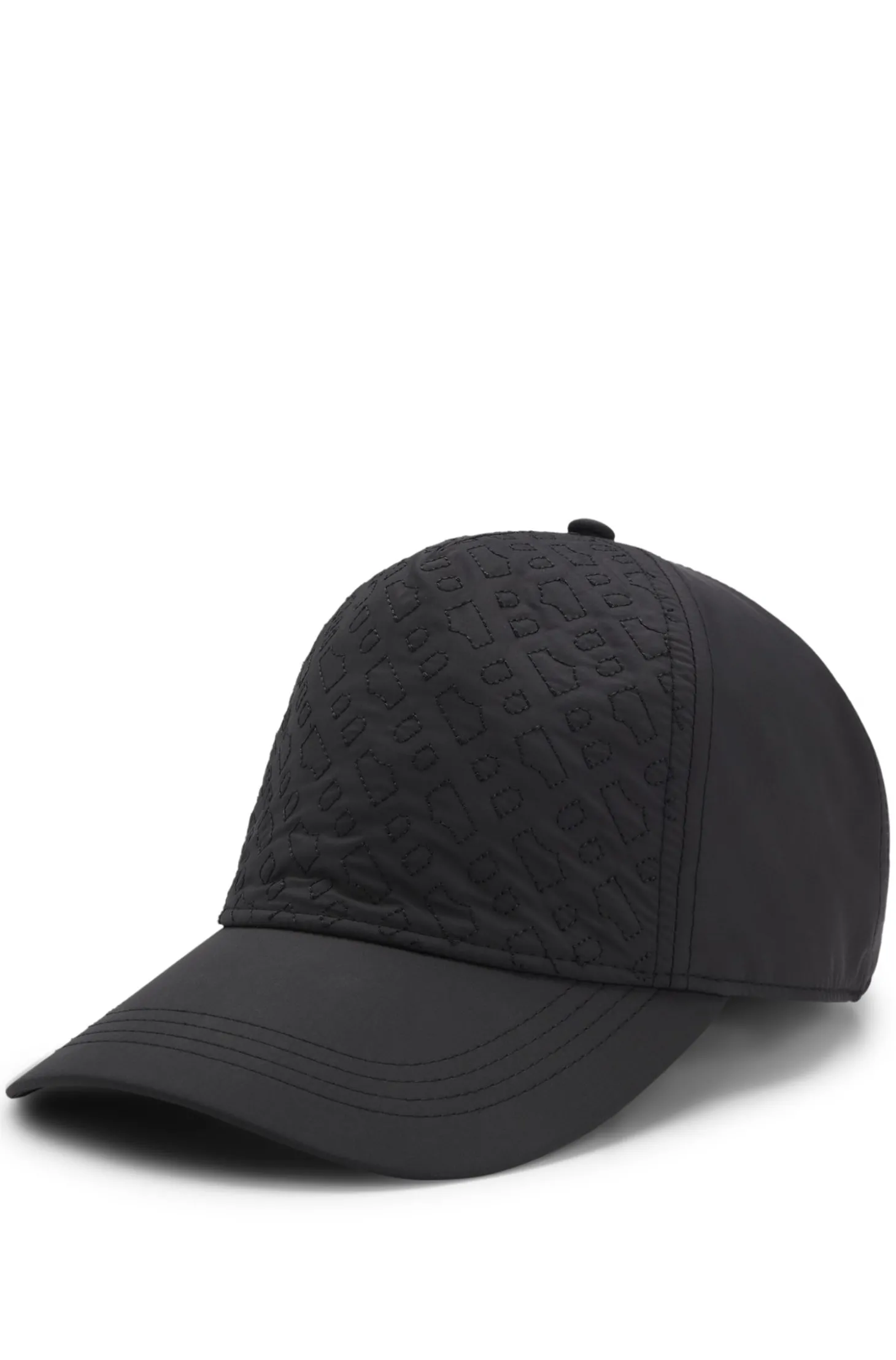Angeraute Cap mit gesteppten Double-B-Monogrammen