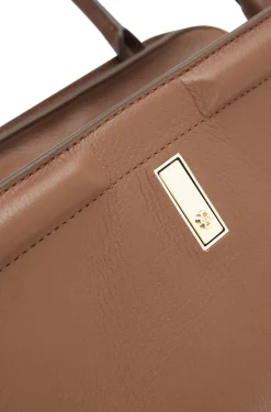 Ariell Bowling-Tasche aus Leder mit Double-B-Monogramm