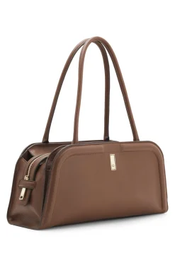 Ariell Bowling-Tasche aus Leder mit Double-B-Monogramm