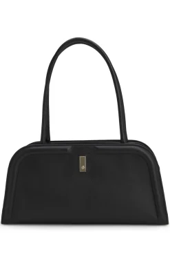 Ariell Bowling-Tasche aus Leder mit Double-B-Monogramm