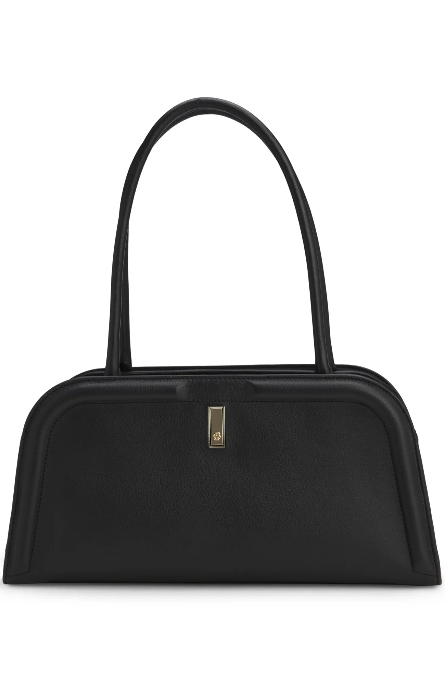Ariell Bowling-Tasche aus Leder mit Double-B-Monogramm