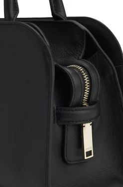 Ariell Bowling-Tasche aus Leder mit Double-B-Monogramm