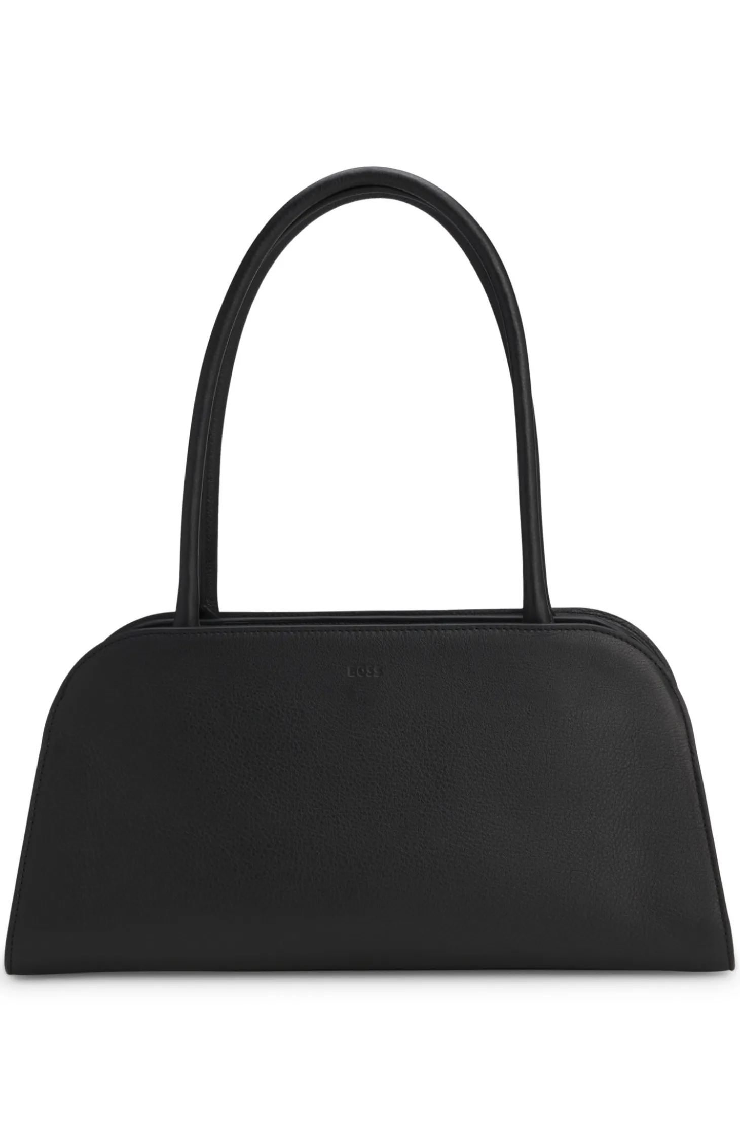 Ariell Bowling-Tasche aus Leder mit Double-B-Monogramm