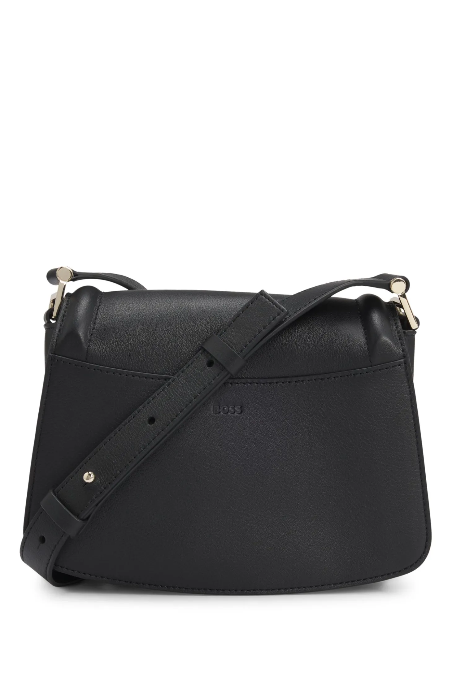 Ariell Saddle-Bag aus genarbtem Leder