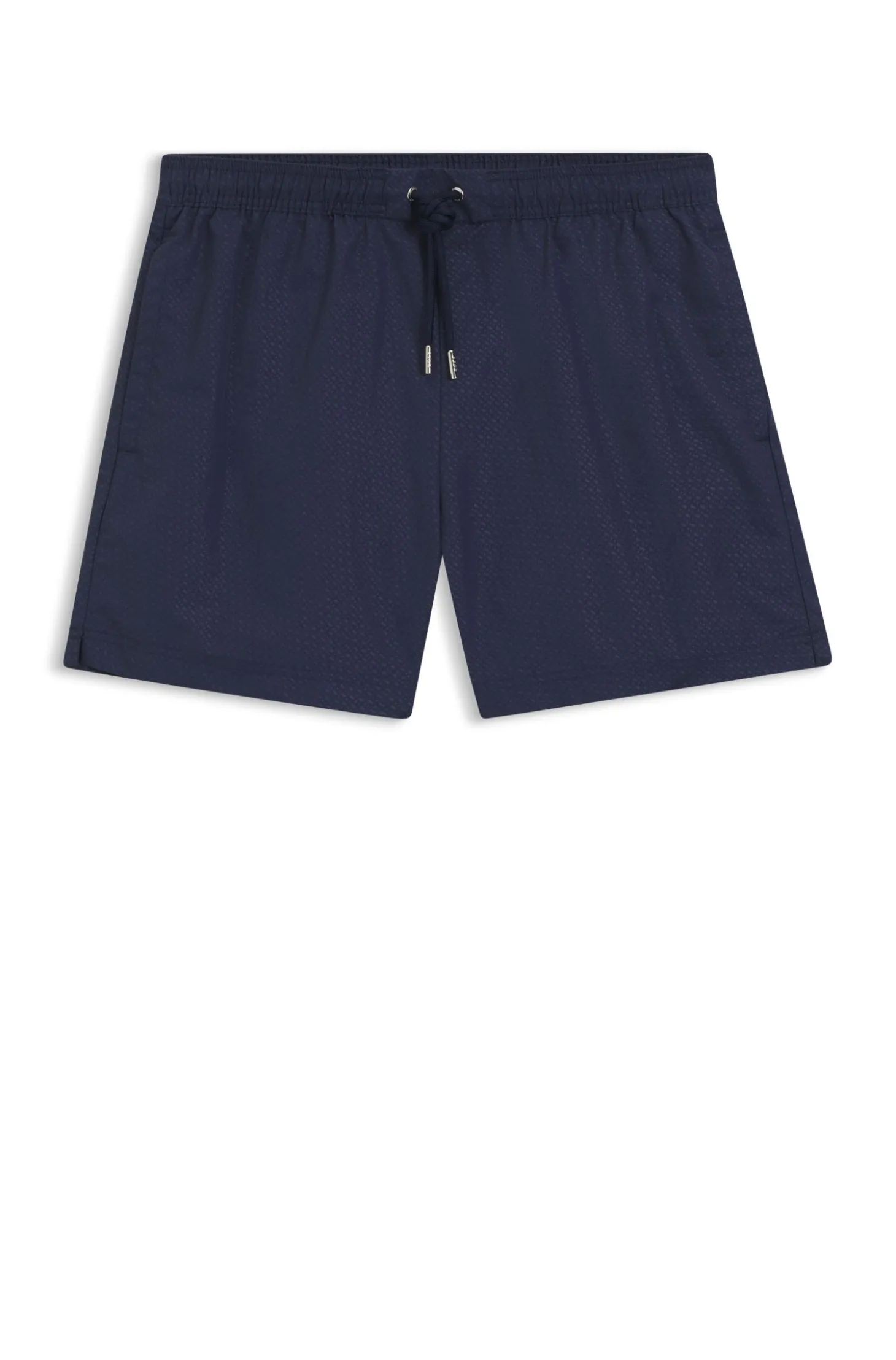 Badeshorts mit Allover-Monogramm-Print