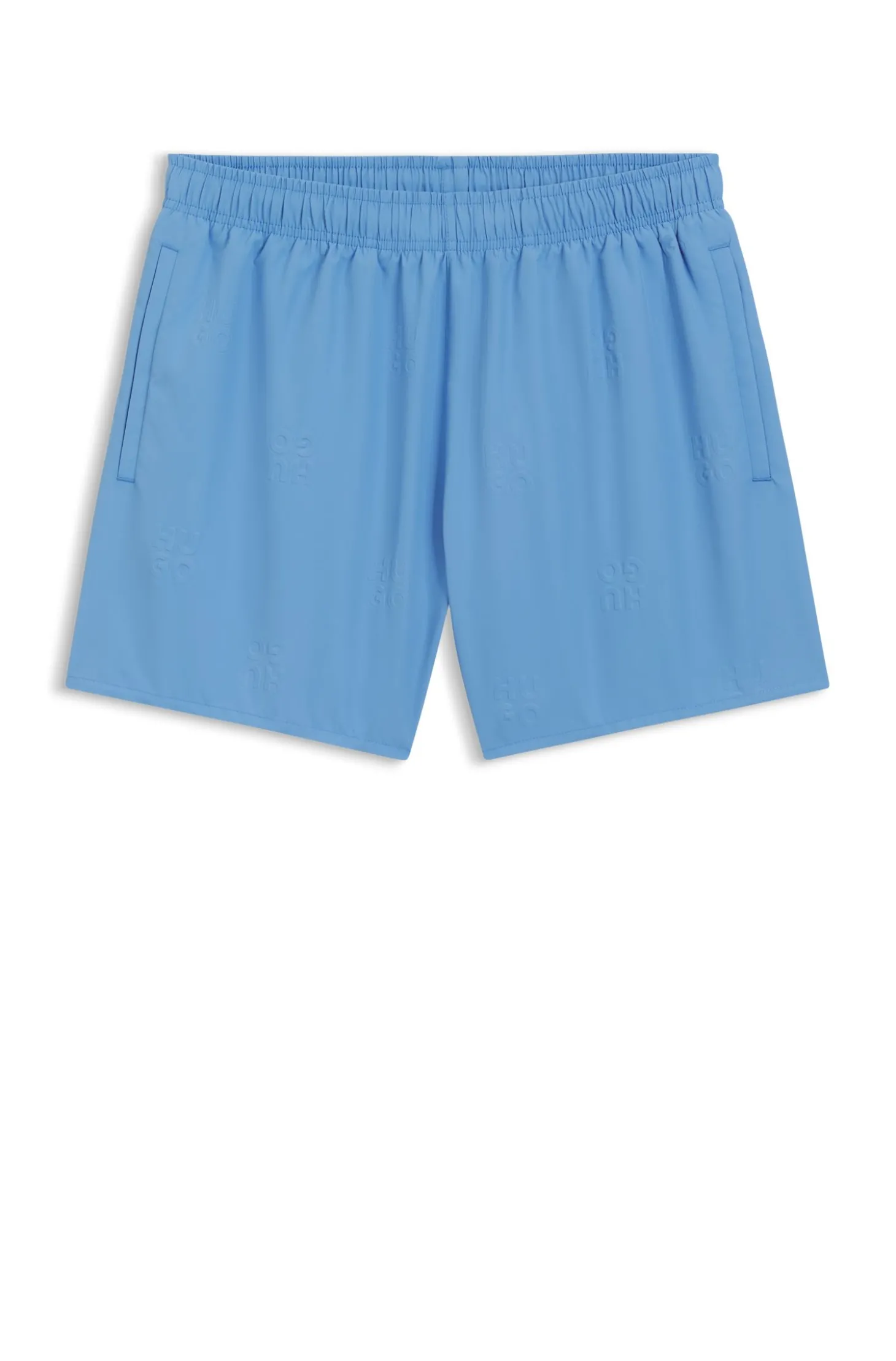 Badeshorts mit durchgehenden Stack-Logos