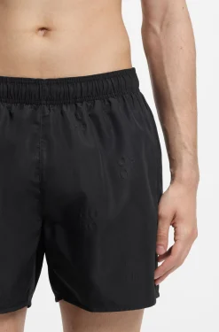 Badeshorts mit durchgehenden Stack-Logos