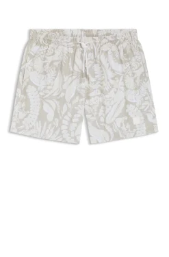 Badeshorts mit durchgehendem Print