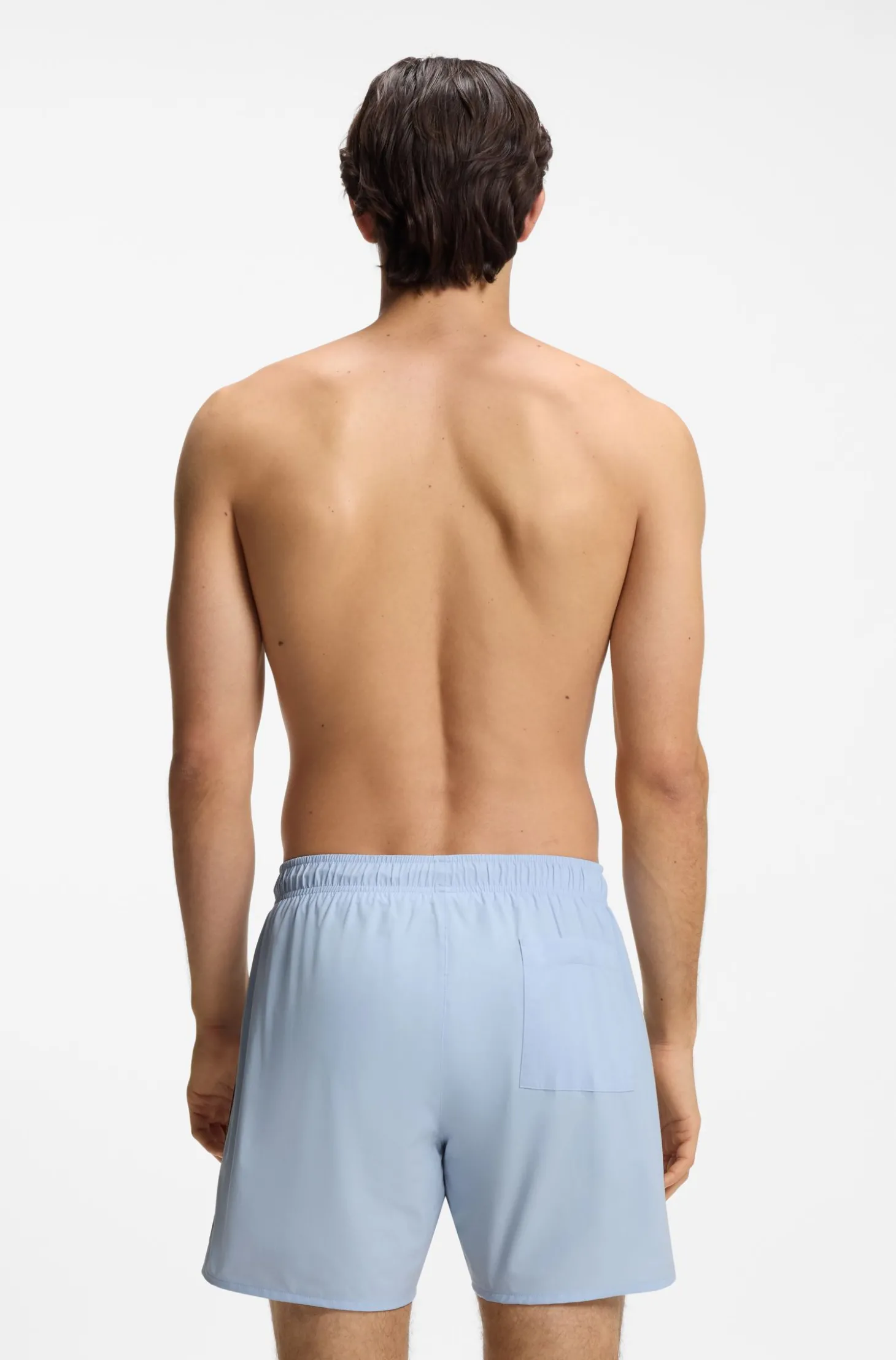 Badeshorts mit Signature-Streifen und Logo