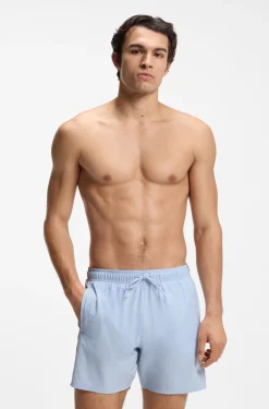 Badeshorts mit Signature-Streifen und Logo