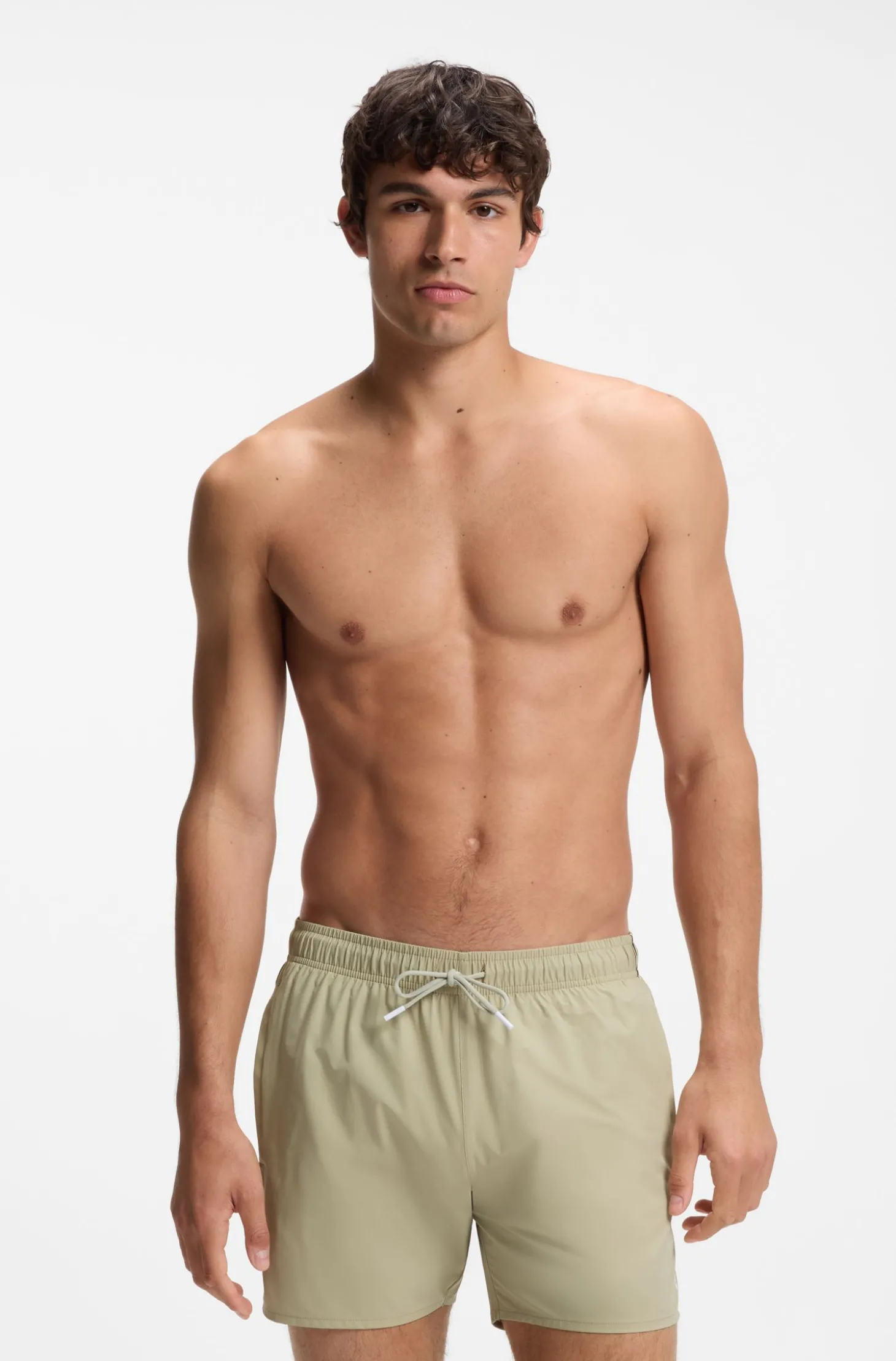 Badeshorts mit Signature-Streifen und Logo