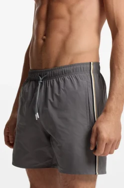 Badeshorts mit Signature-Streifen und Logo