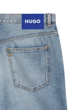 Baggy-Fit Jeans aus schwerem Baumwoll-Denim