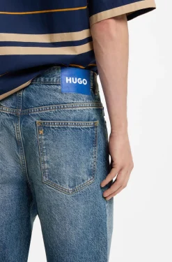 Baggy-Fit Jeans mit Used-Details