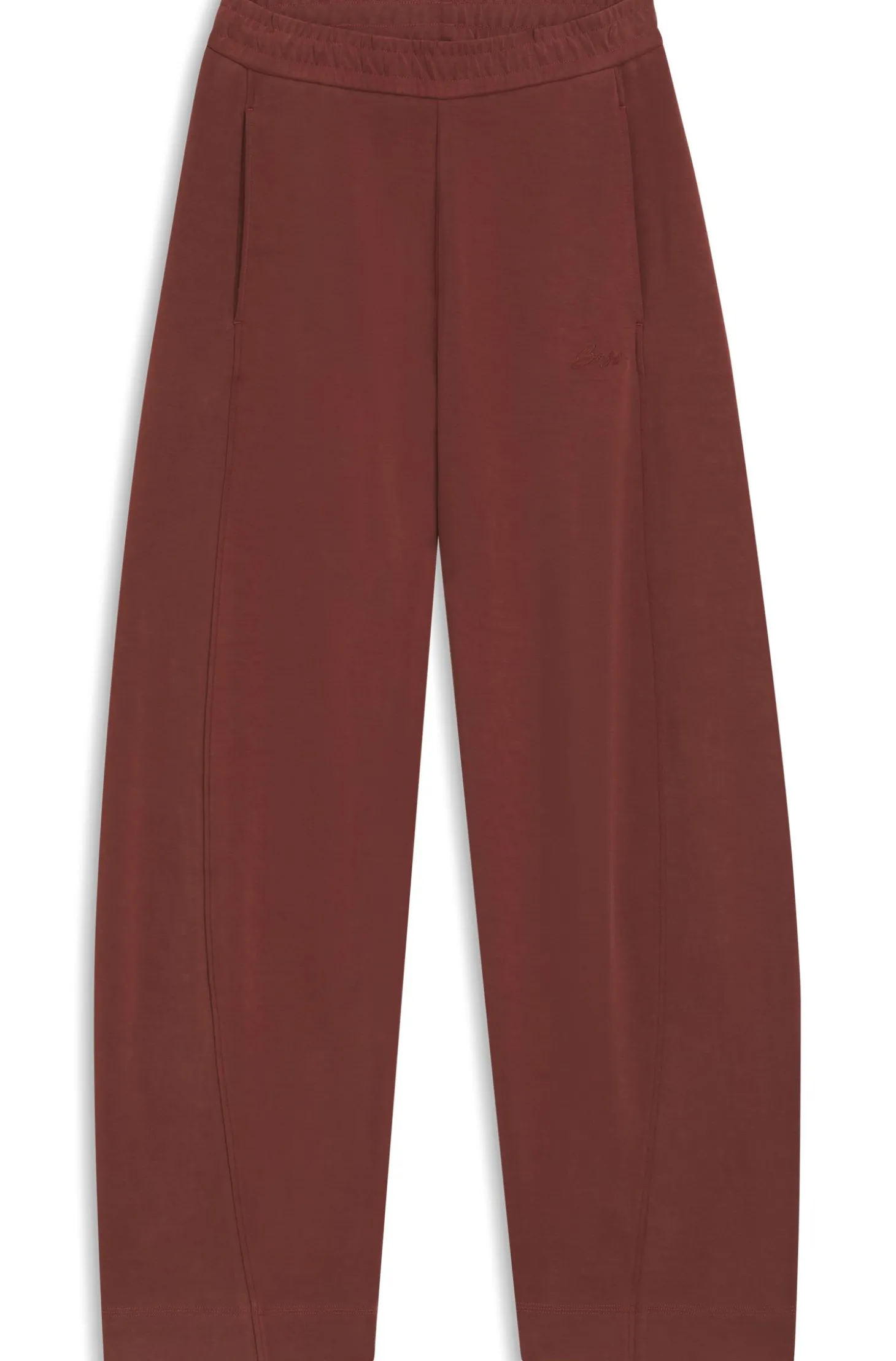 Balloon-Fit Jogginghose mit Logo-Stickerei
