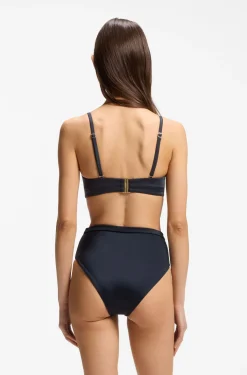 Bandeau-Bikinitop mit Double-B-Monogramm
