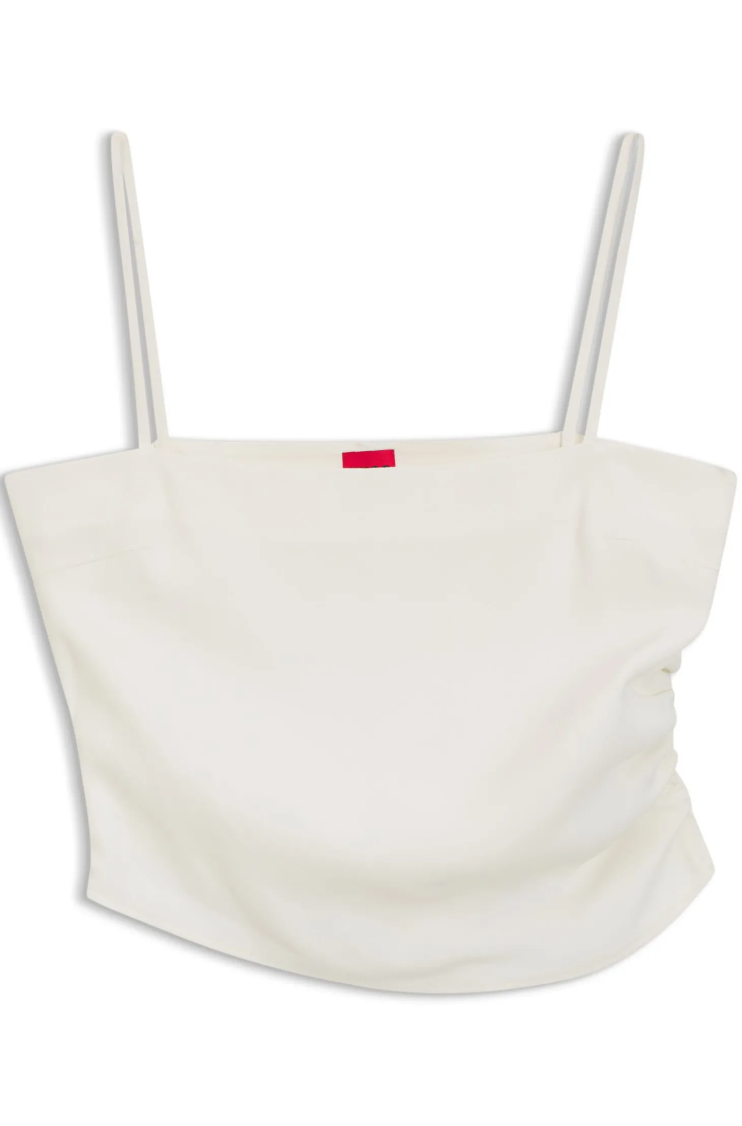 Bandeau-Top mit Riemchen