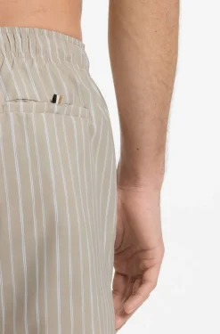 Bedruckte Badeshorts aus schnell trocknendem Gewebe
