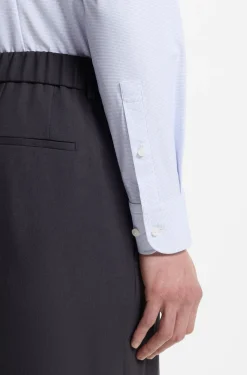 Bedrucktes Slim-Fit Hemd aus Performance-Stretch-Gewebe