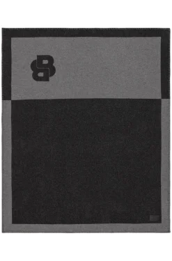 Überwurf aus Woll-Mix mit Double-B-Monogramm