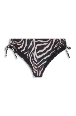 Bikinihose mit Print und Stack-Logo-Detail
